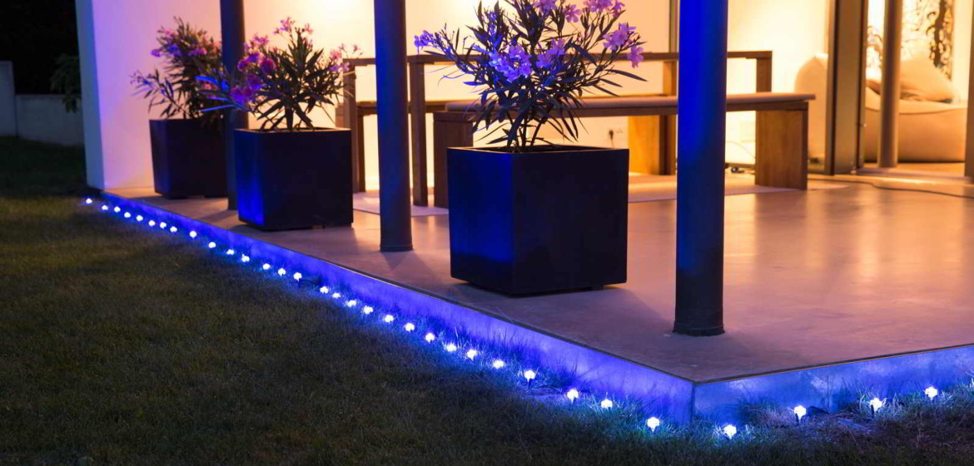 Osram Lightify Garden Spot Bunte WLANLEDs für den Garten